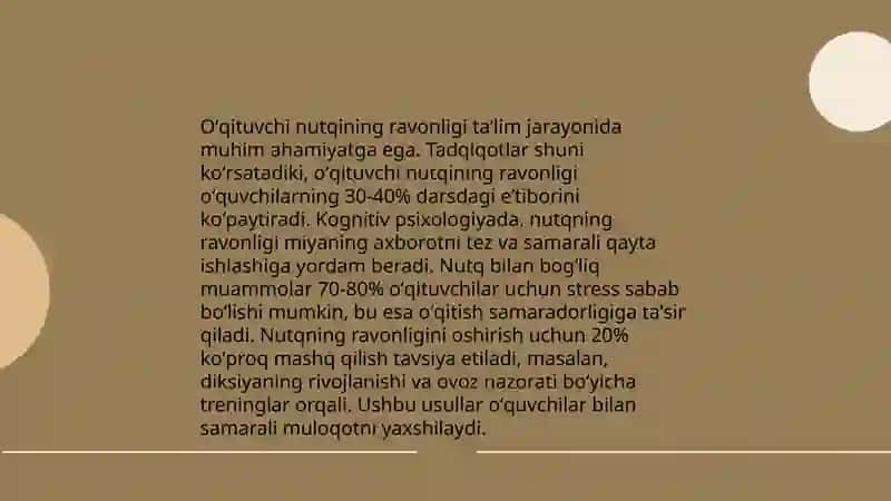 Oʻqituvchi nutqining asosiy kommunikativ sifatlari 4