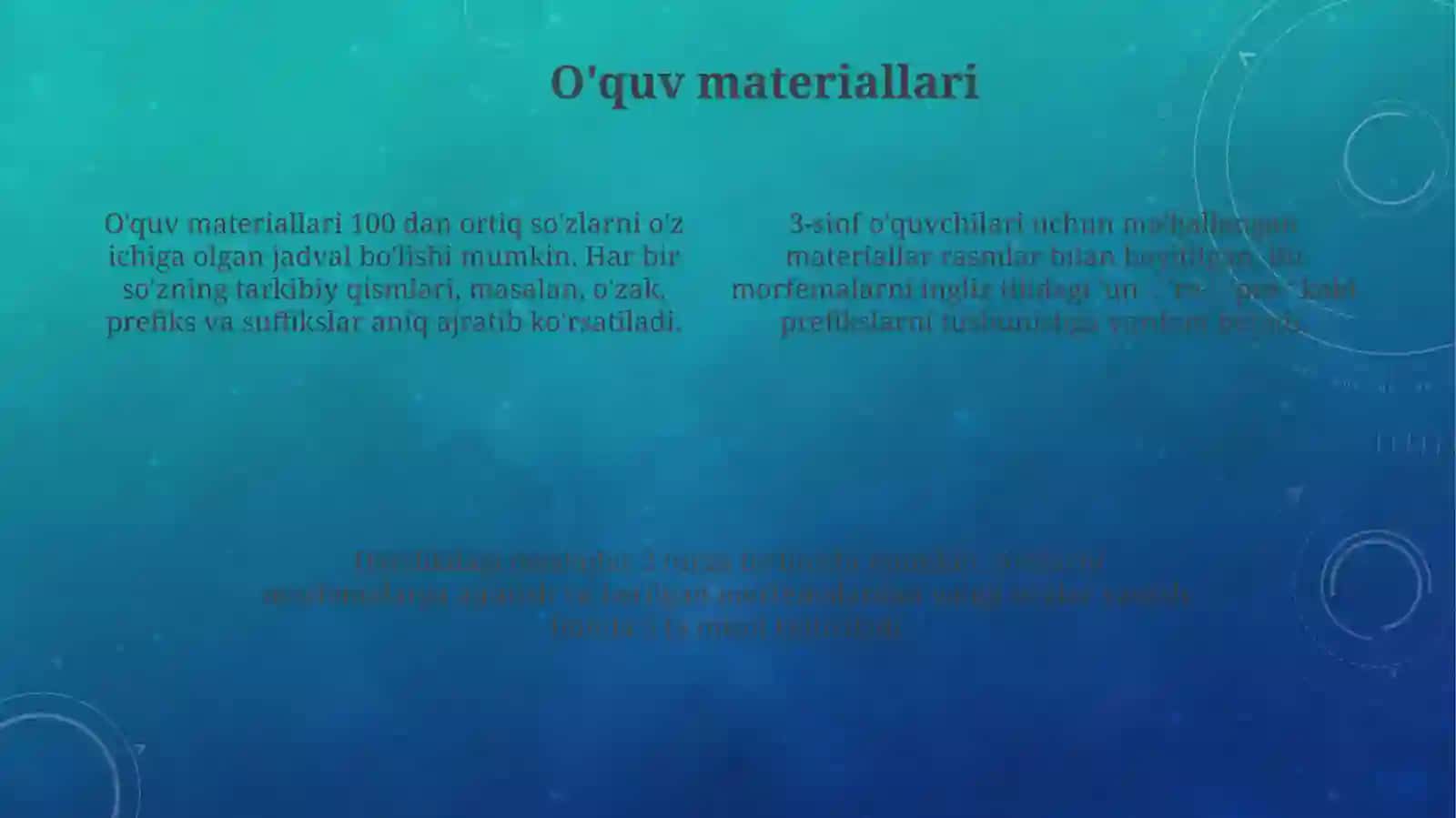Morfemika ta'limi bosqichlari 4