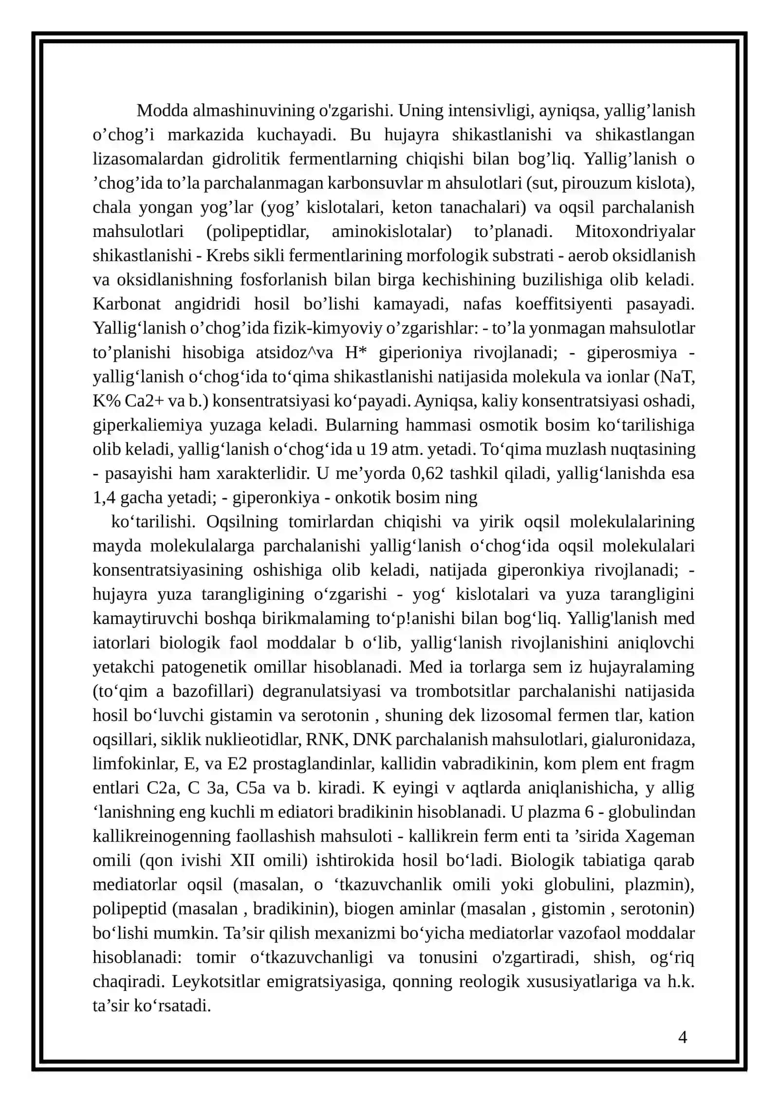 Surunkali Yallig’lanish 4