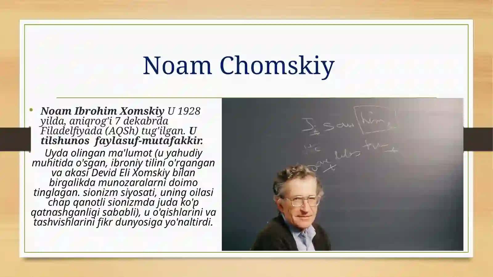 Noam Chomskiy strukturasiga asoslangan o‘zbek tilining sintaktik modelini yaratish (2) 4