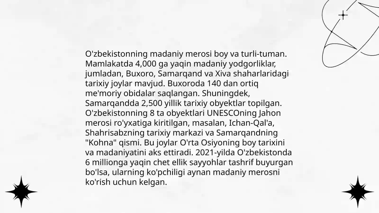Men nechun sevaman O’zbekistonni” 4