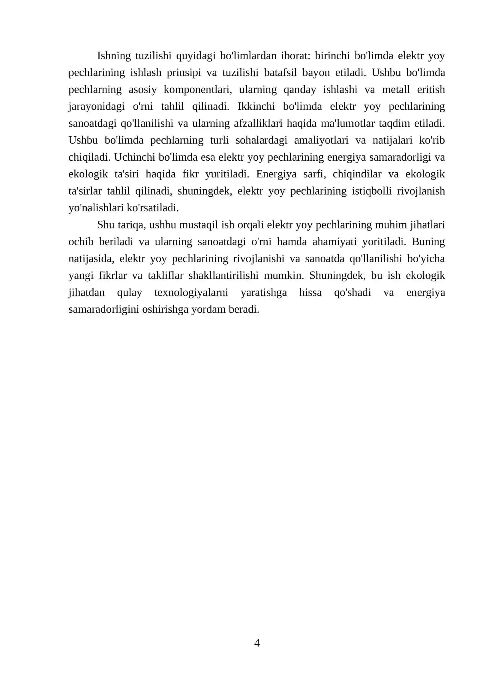 Elektr yoy pechlari 4