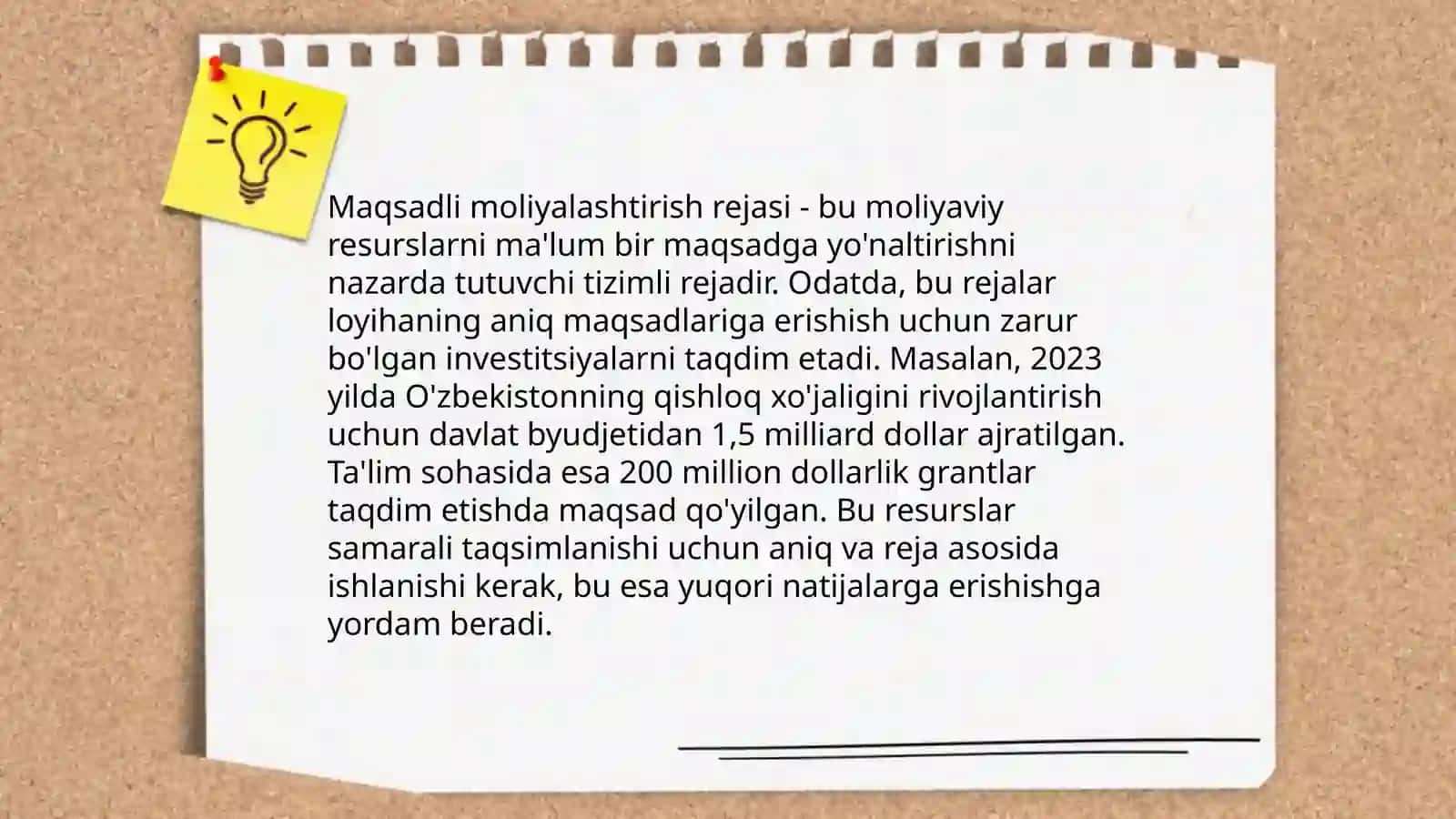 Maqsadli harajatlar 4
