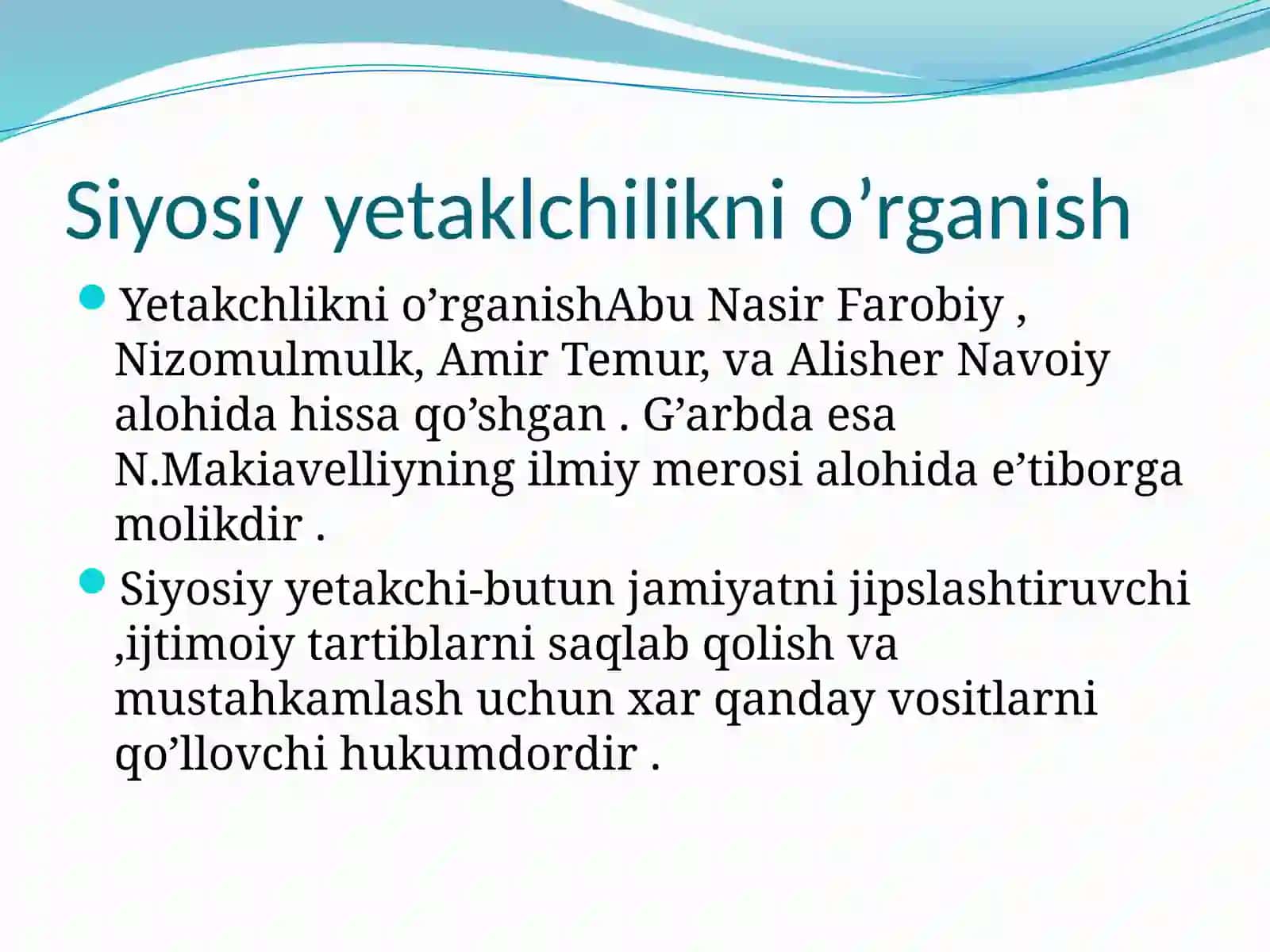 LIDER SIYOSIY SUB’EKT SIFATIDA 4