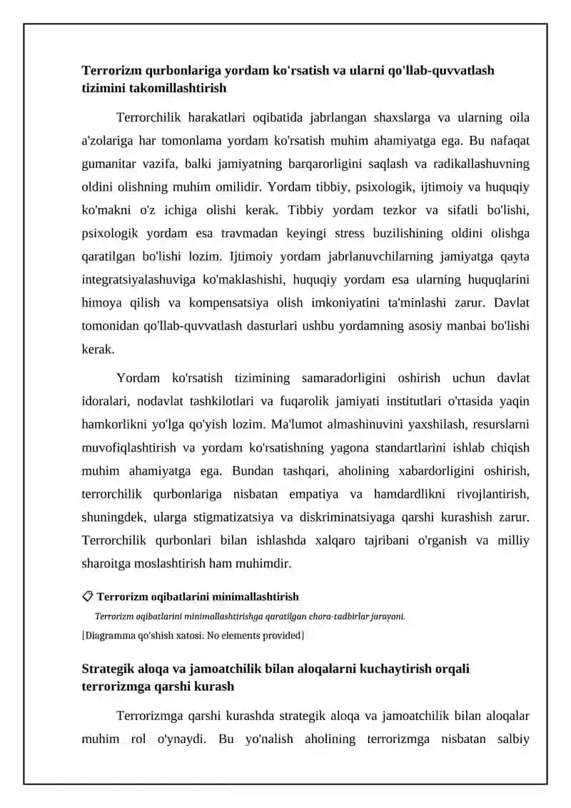 Terorchilik oqibatlarini minimallashtirish 4