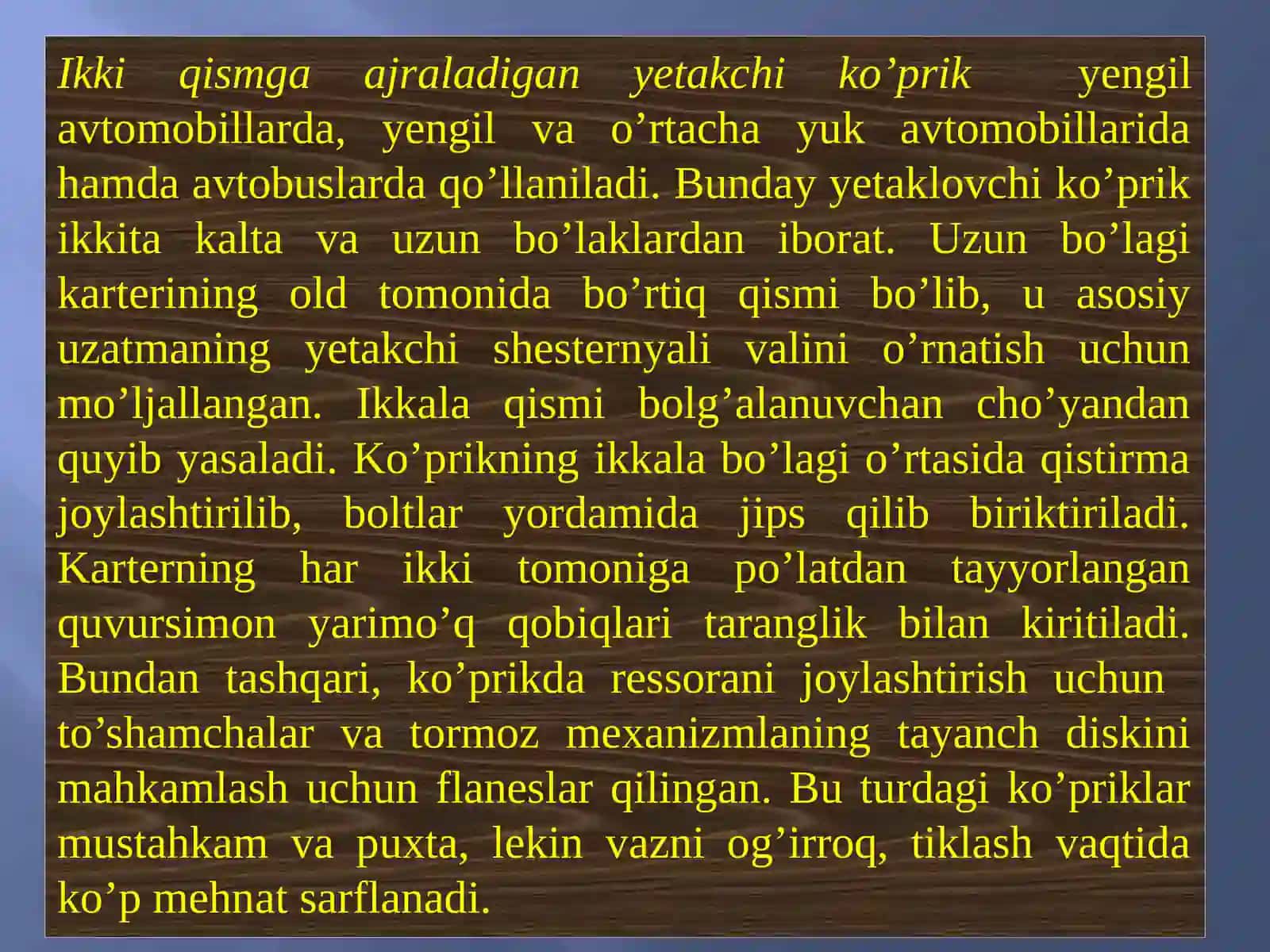 Orqako’prikgatexnikxizmatko’rsatish 4