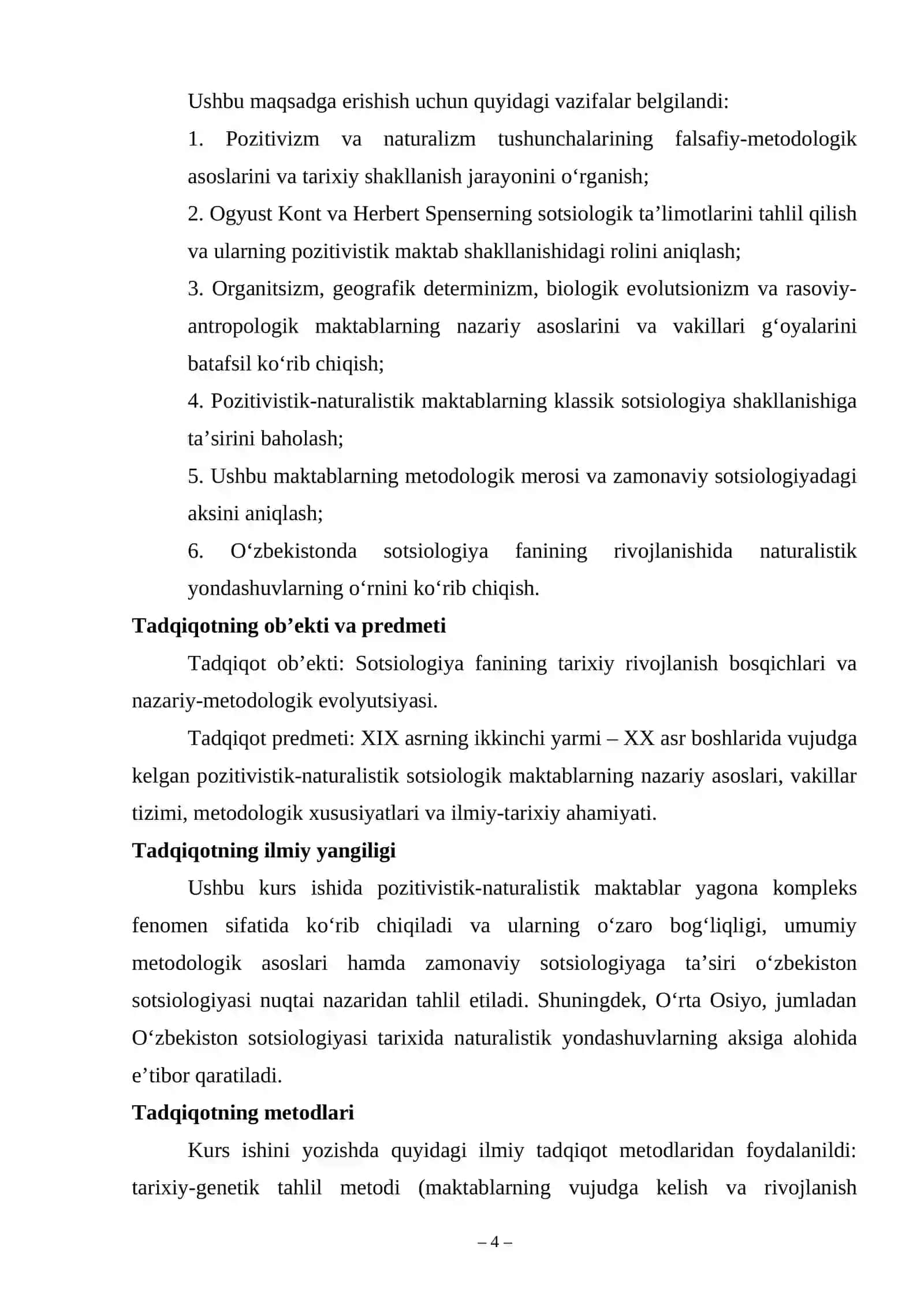 SOTSIOLOGIYA TARIXIDA POZITIVISTIK-NATURALISTIK 26 4