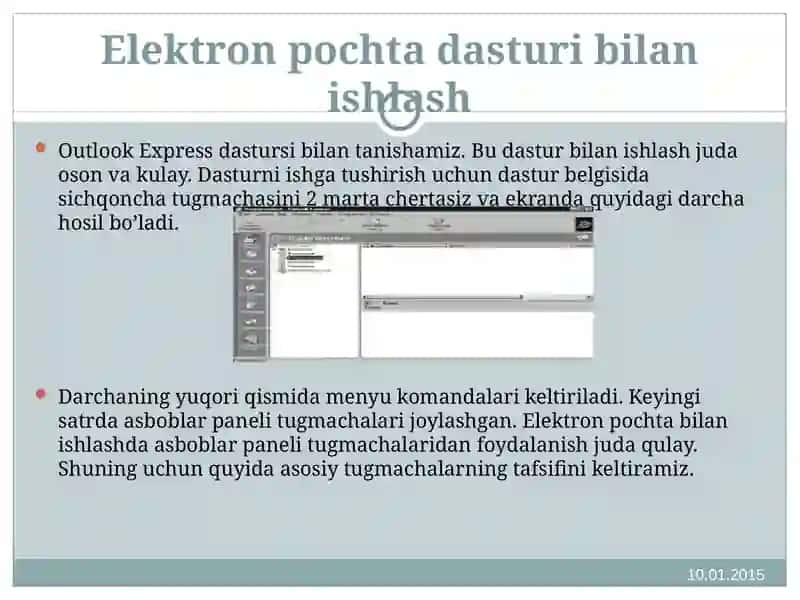 Elektron pochta vakompyuter tarmoqlari 4