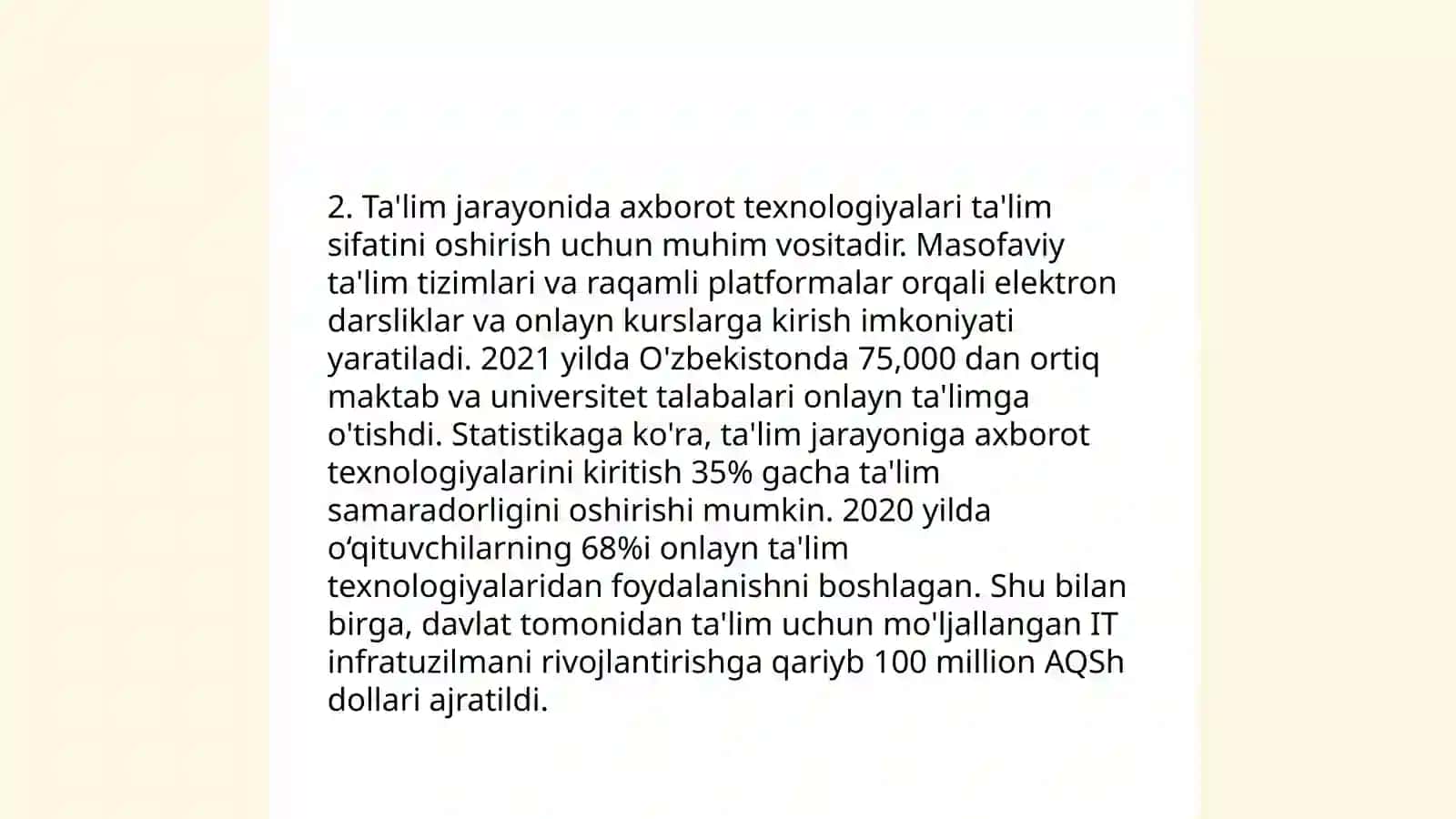 Pedagogik texnologiyaning tuzilmasi 4