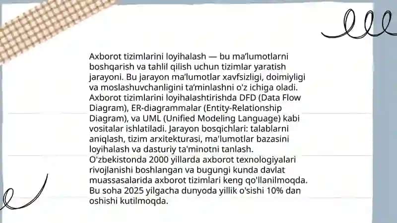 Axborot Tizimlari 4