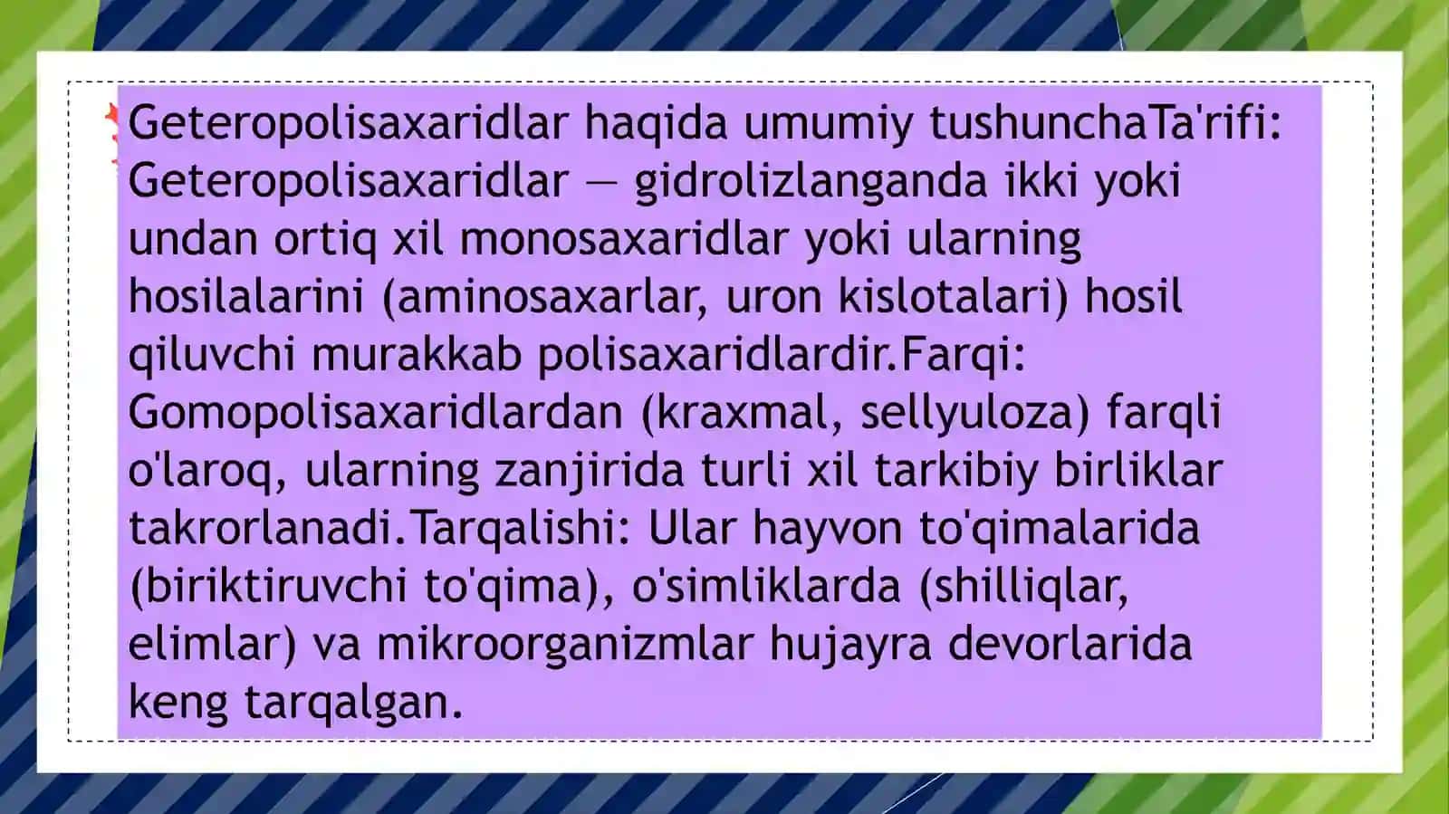 Geteropolisaxaridlar 4