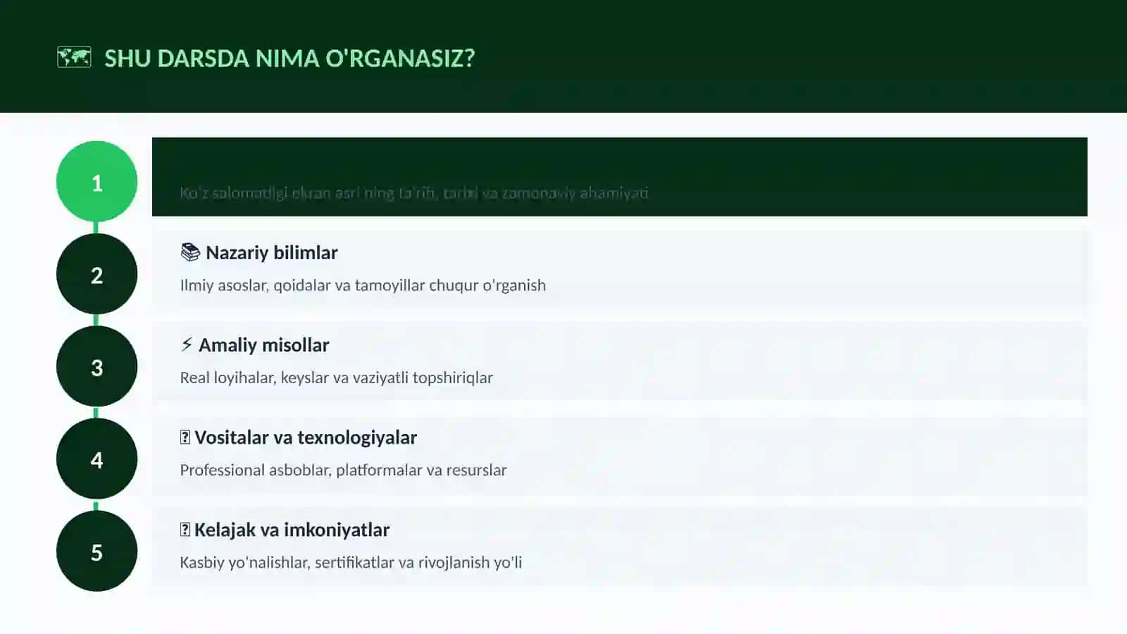 Ko'z salomatligi ekran asri 4