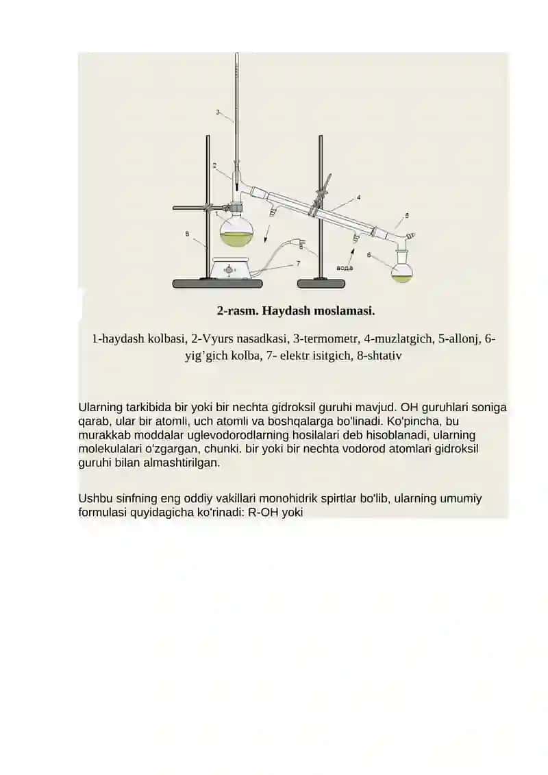 SPIRTLARNING ATSETAT SINTEZI 4