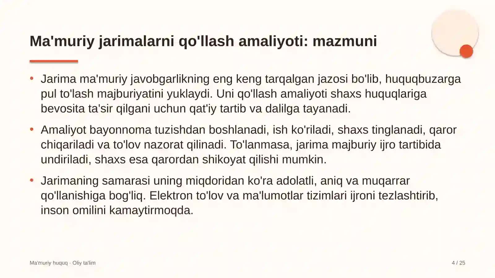 chiqindilarni qayta ishlash korxonalarida ma'muriy jarimalarni qo'llash amaliyoti 7029 4