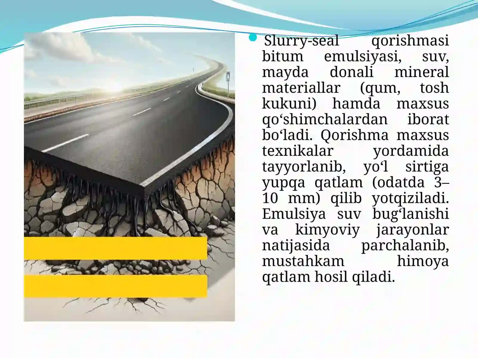 Avtomobil yo'llarini ta'mirlash va saqlash texnologiyalari 4
