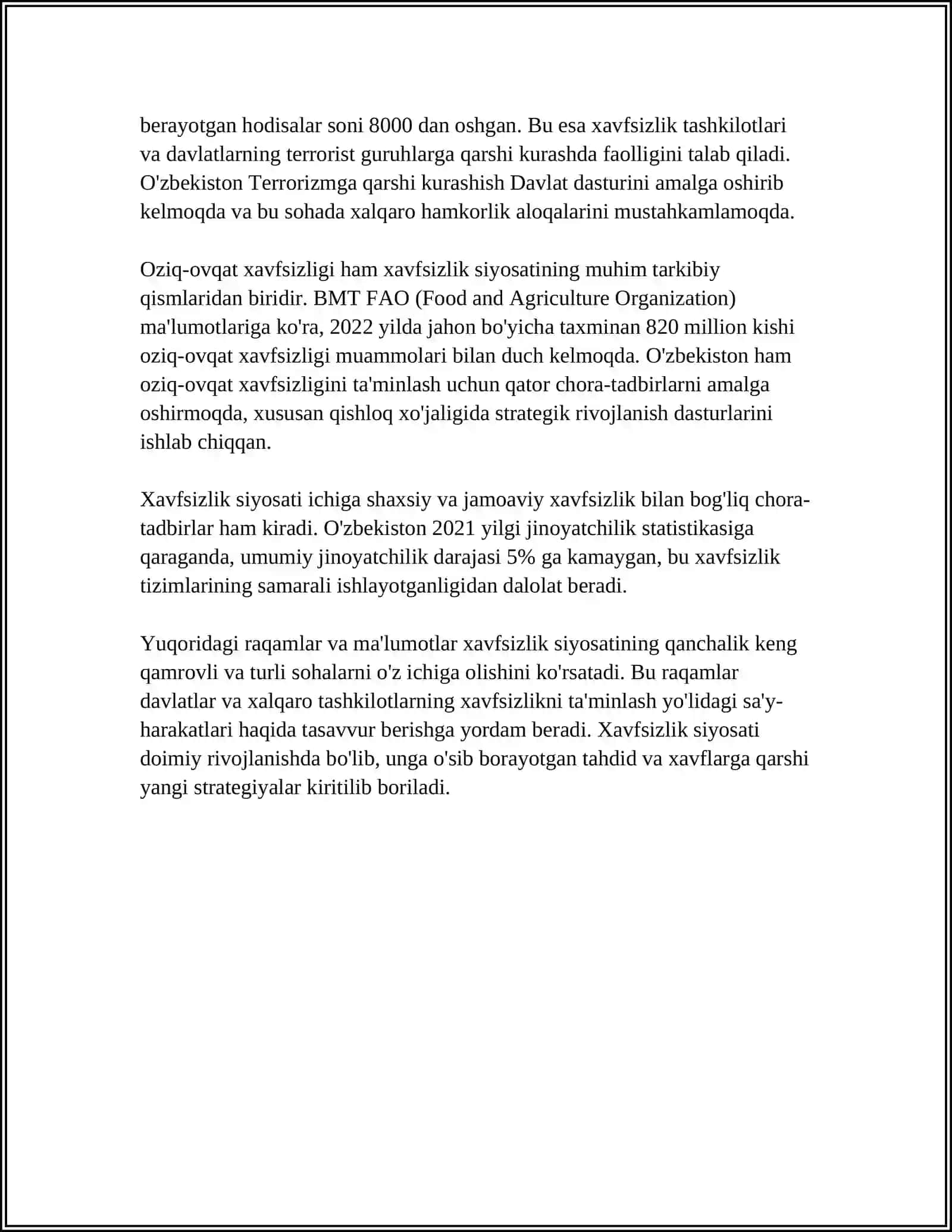 OPERATSION TIZIMLAR XAVFSIZLIK KATEGORIYALARI (ORANJEVAYA KNIGA) 4