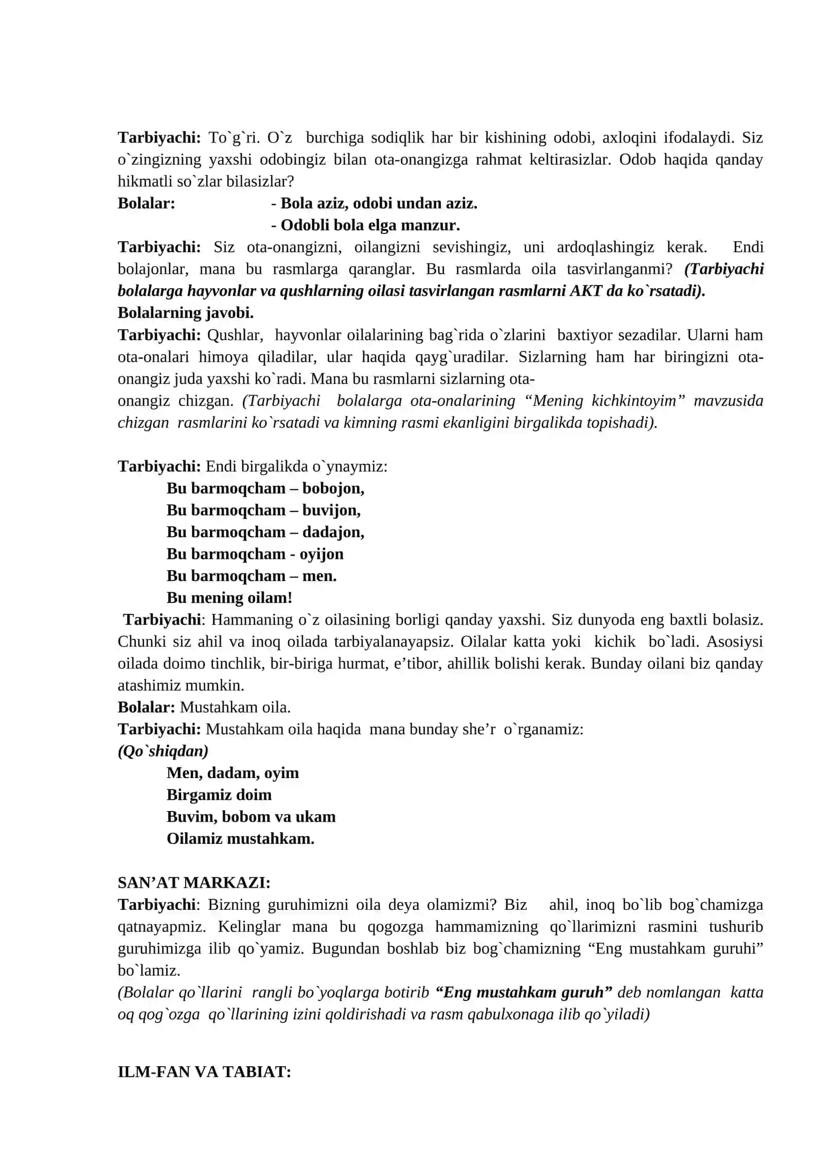 Mening oilam 4