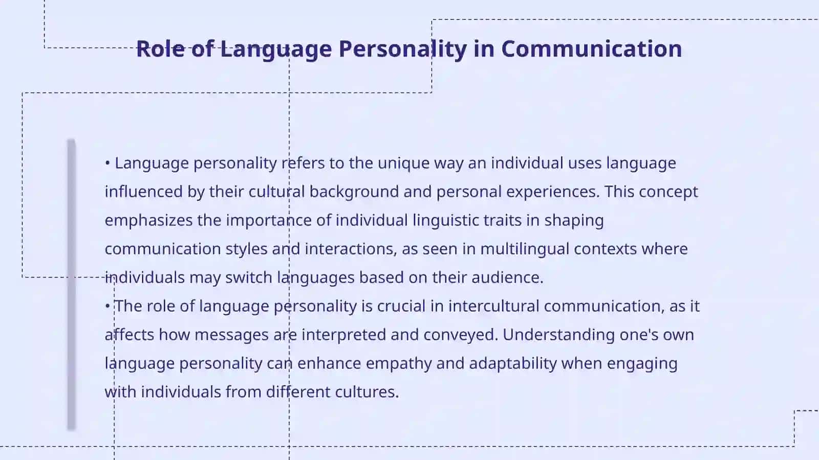 Basic concepts and terms necessary for the formation of intercultural communication of language personality 4