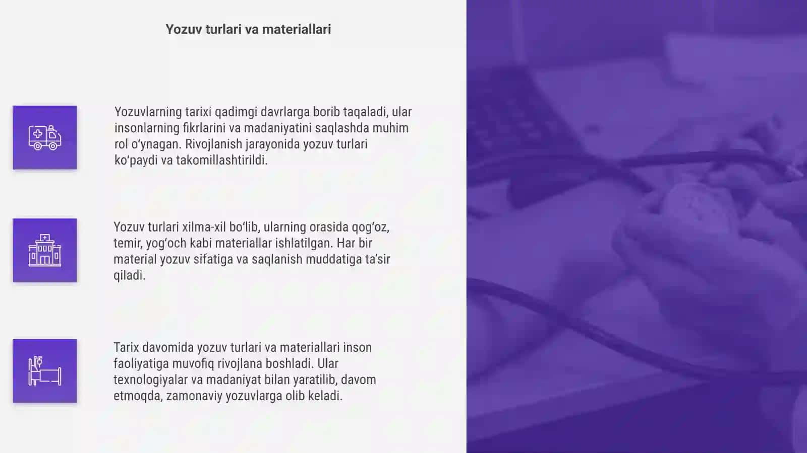Yozuv va uning tarixiy taraqqiyoti 4