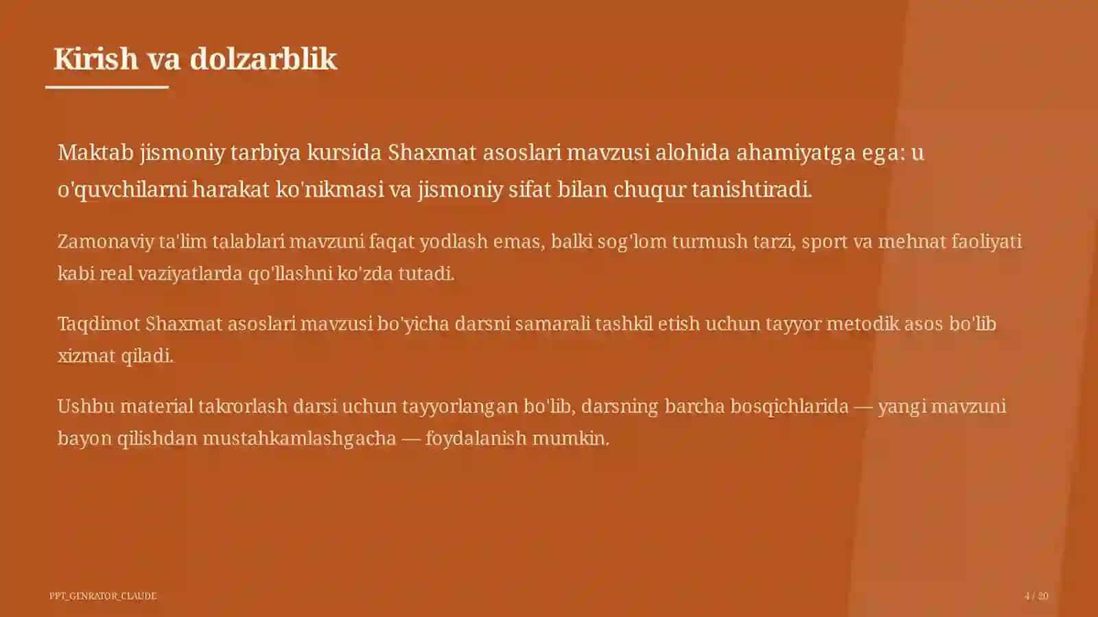 Shaxmat asoslari (4-sinf) 4