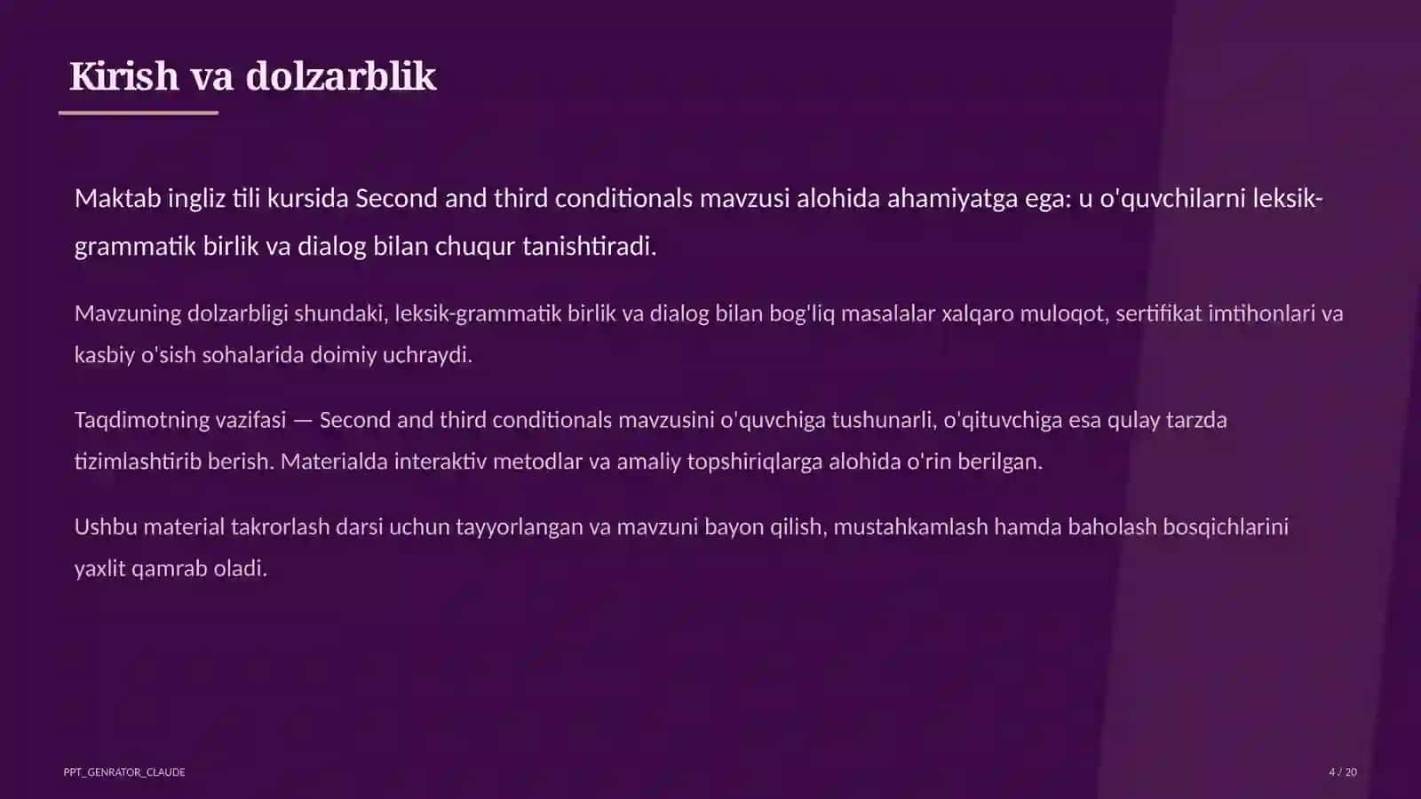 Ingliz tili (1-11) 4