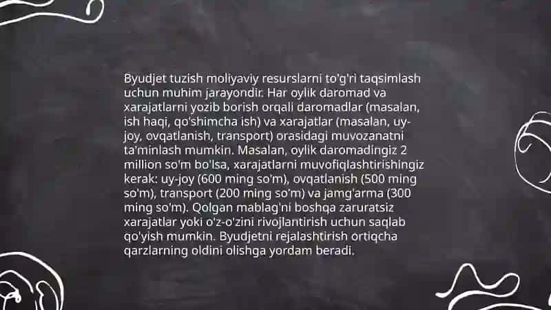 Moliyaviy rejalashtirish 4