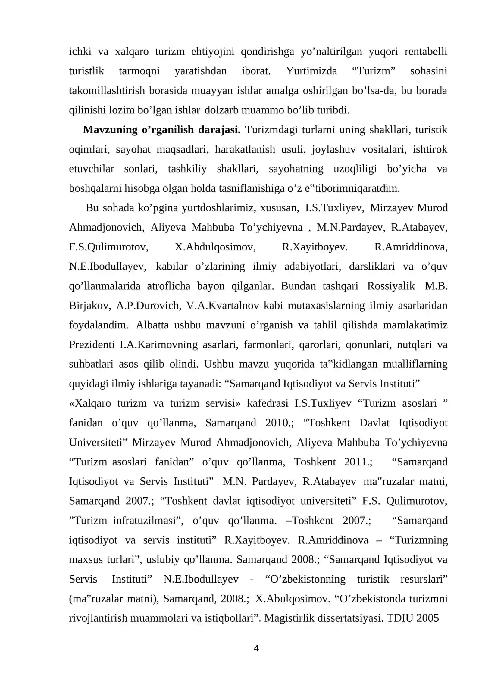 Turizm turlari va sayohat maqsadlari 4