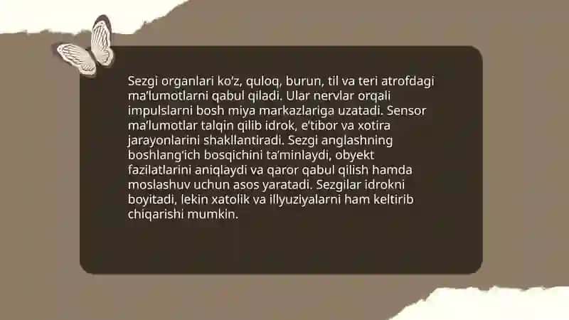 Sezgi va bilish jarayonlari 4