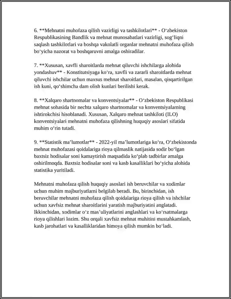 MEHNATNI MUHOFAZA QILISH 4