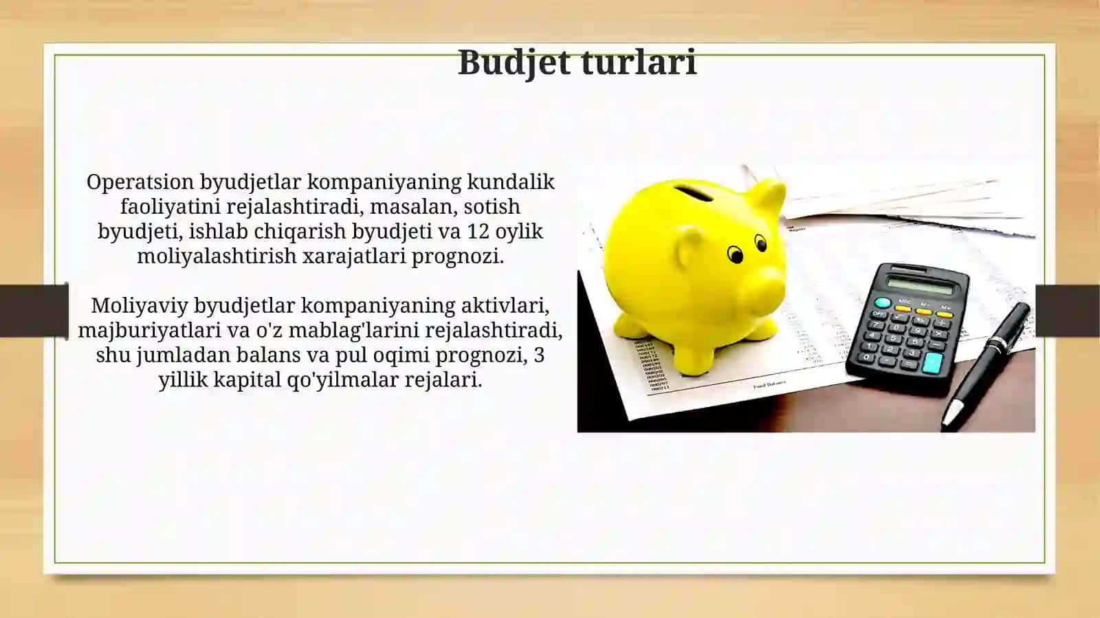 Byudjetlashtirish vabyudjetliboshqarish 4