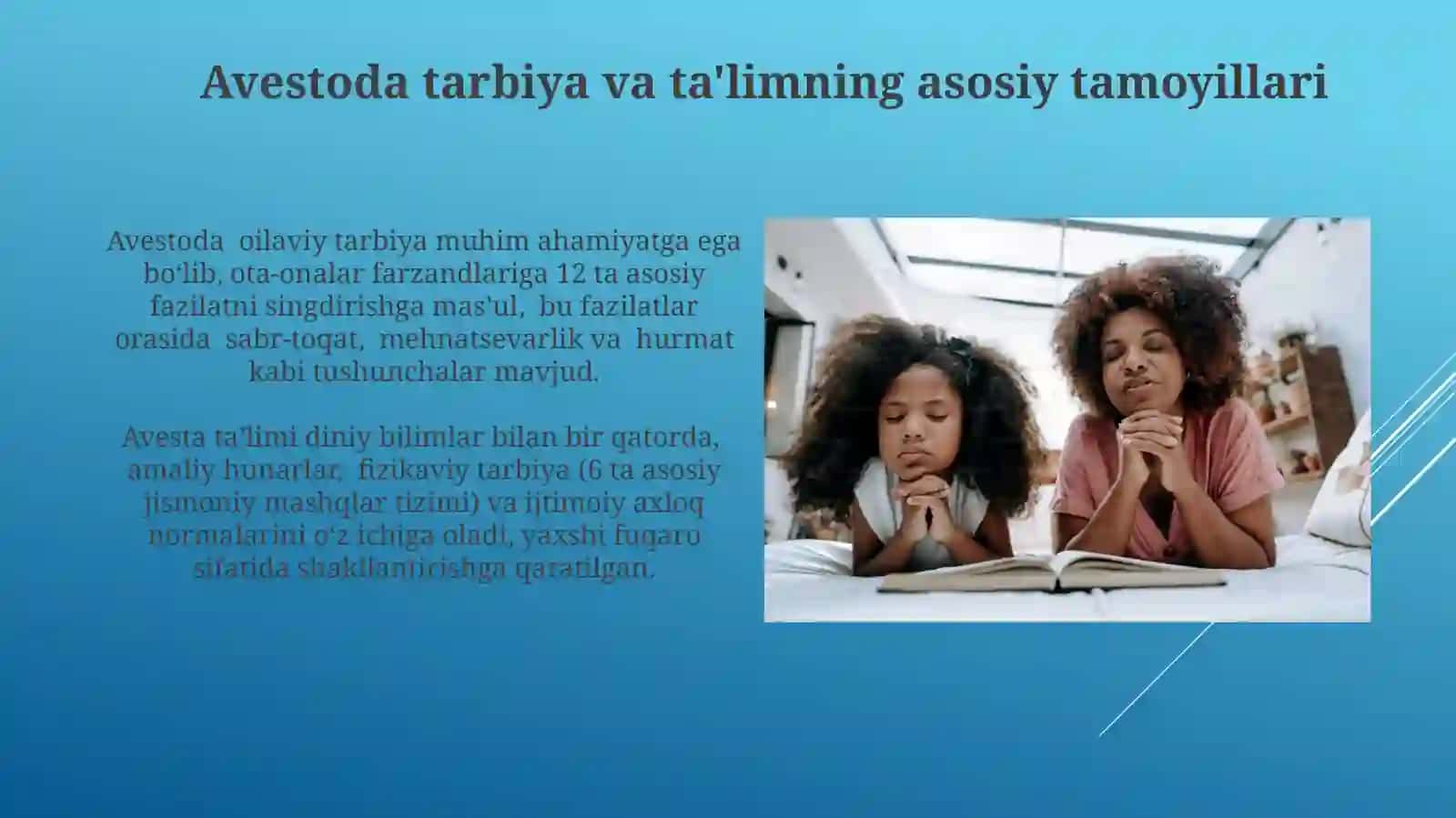 Avesto talim-tarbiyaga oid fikrlar 4