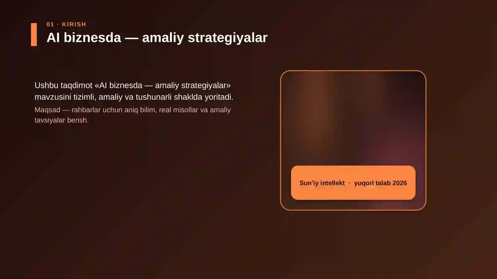 AI biznesda — amaliy strategiyalar 4
