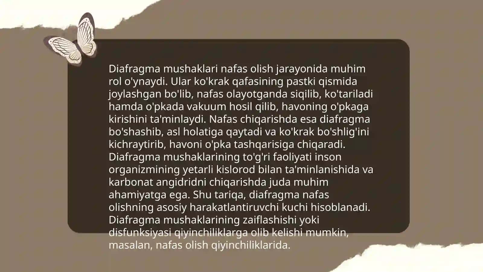 Difragma mushaklari fiziologiyasi 4