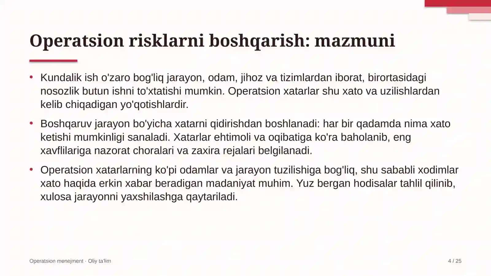 [Daryo transportida operatsion risklarni boshqarish] 4