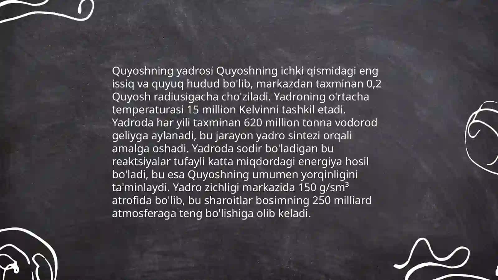 Quyosh sistemasi va ichki tuzilishi 4