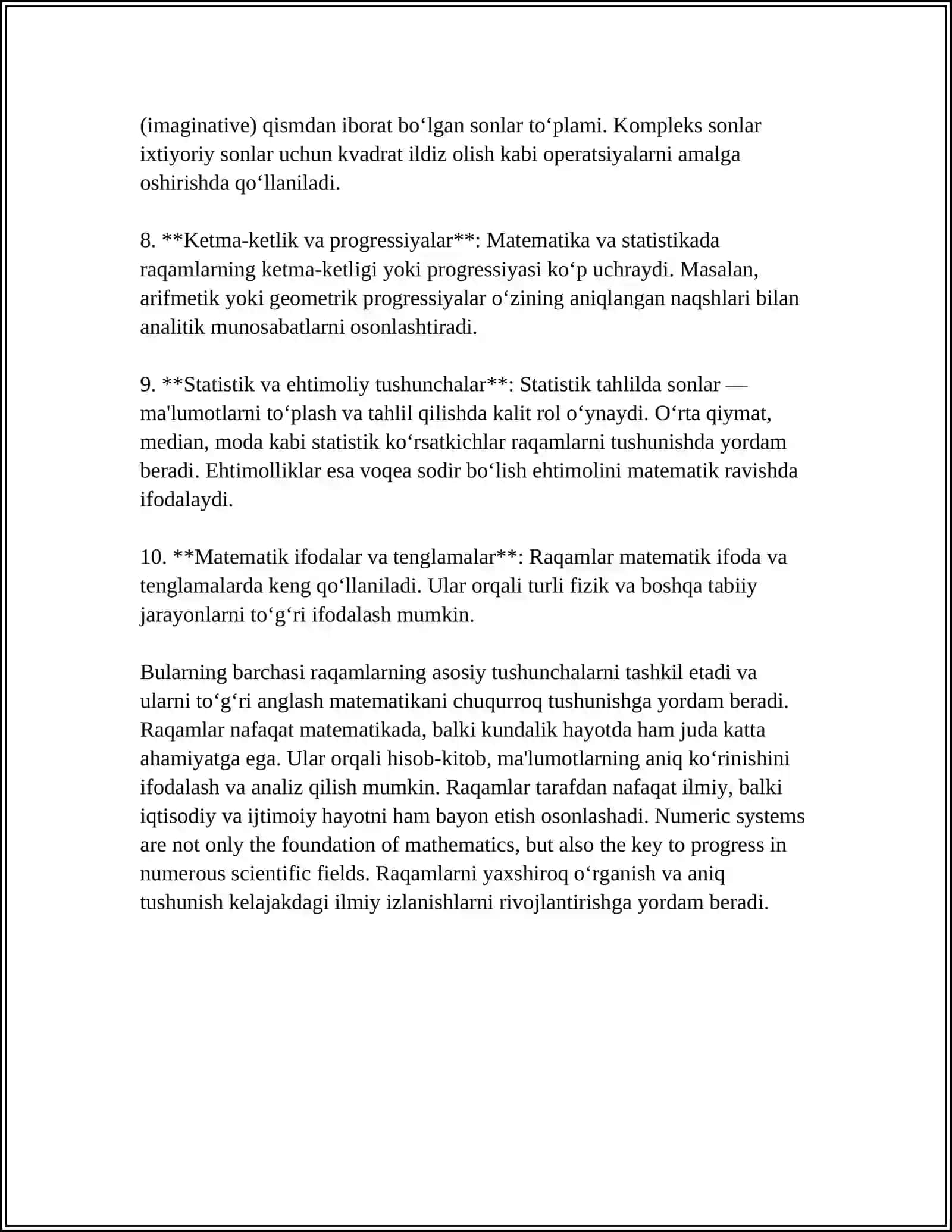 OLTI YOSHLI BOLALAR MAKTAB TA’LIM JARAYONIGA MATEMATIK JIHATDAN TAYYORLASH 4