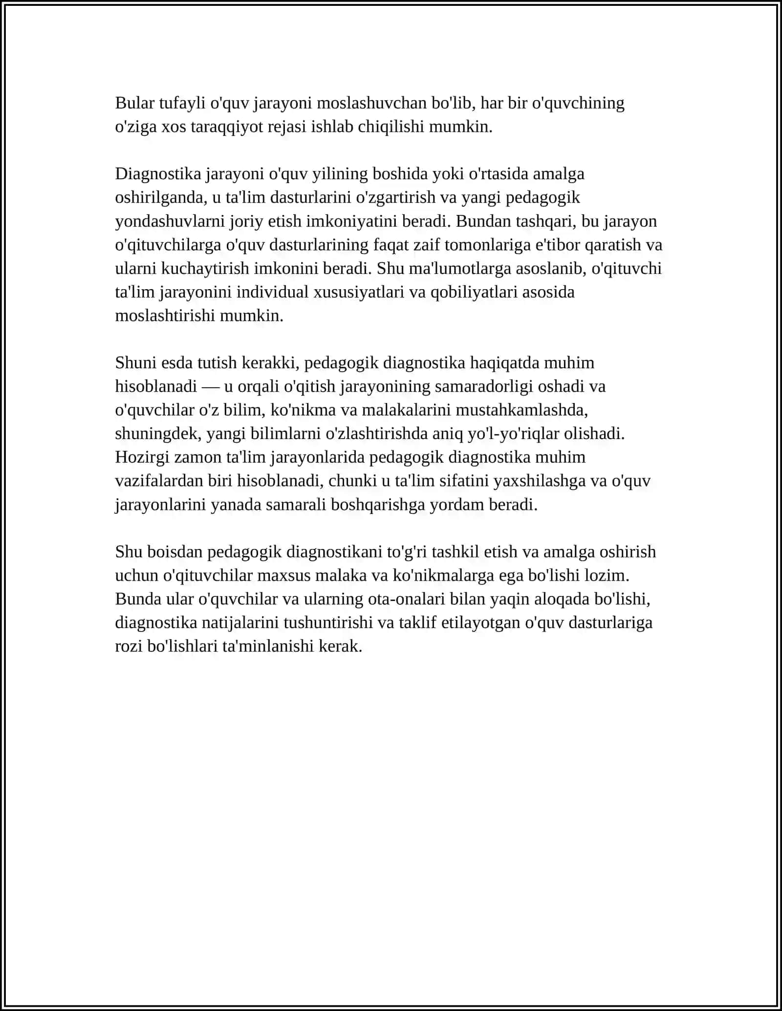 PEDAGOGIK DIAGNOSTIKA 4