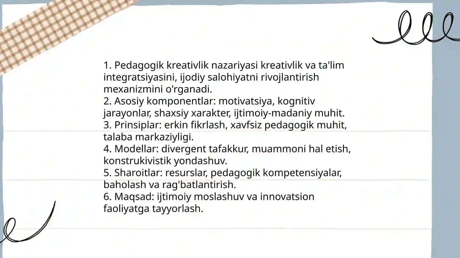 Pedagogik Kreativlik va Uning O'ziga Xos Jihatlari 4