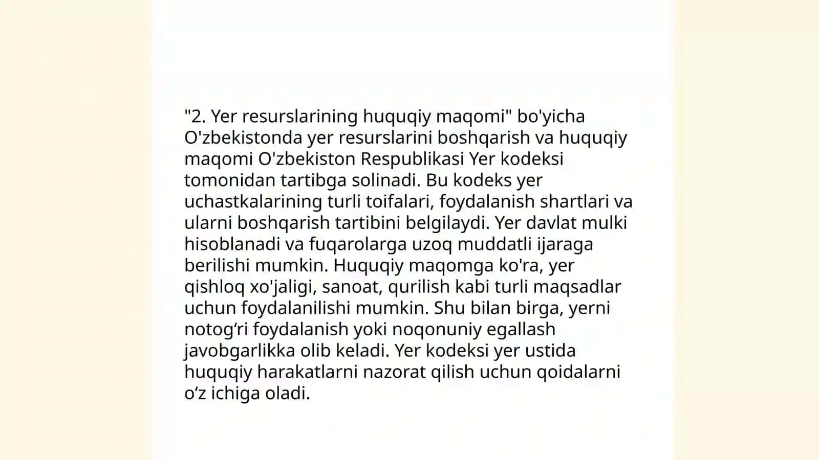 Yer huquqining predmeti va usuli 4