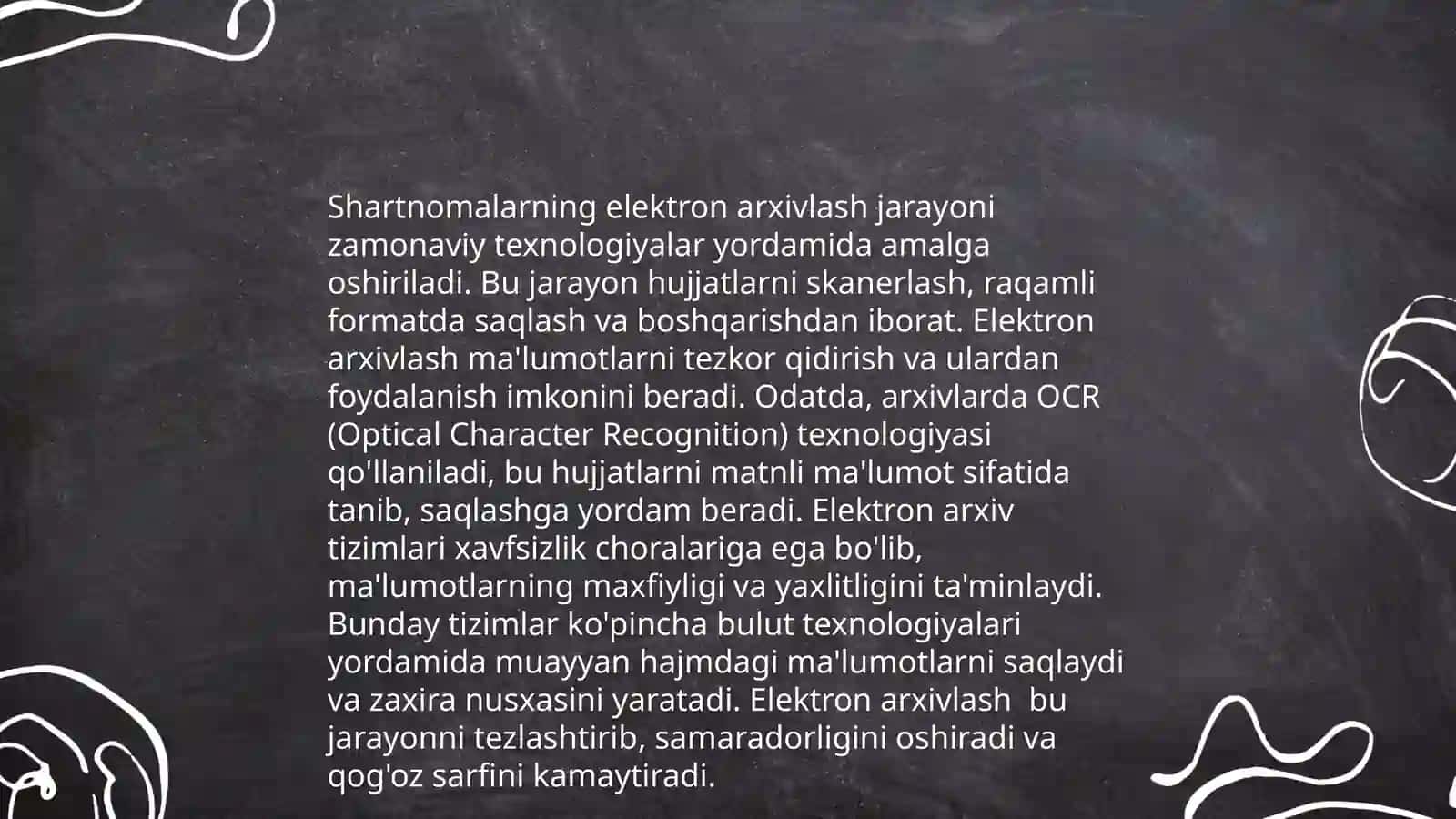 Shartnomalarni hisobga olish va ularning bajarilishini nazorat qilish uchun ATni ishlab chiqish 4
