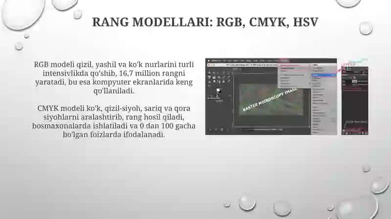 Raster grafik muharrirlari va undaranglar, qatlamlar bilan ishlash 4
