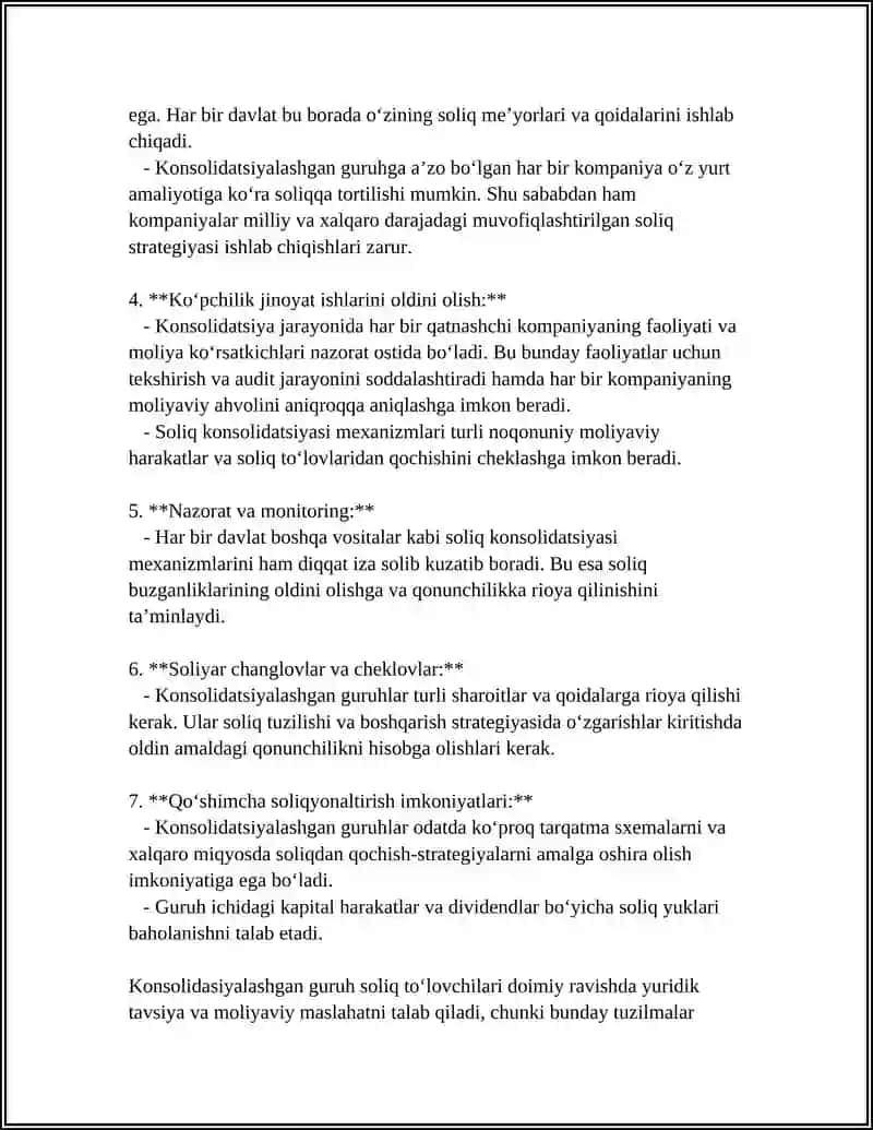Konsolidasiyalashgan guruh 4