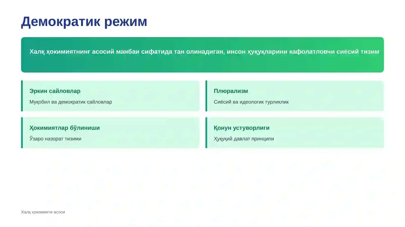 Сиёсийрежим 4