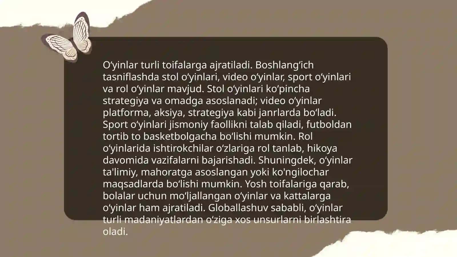 Xalq oʻyinlari ularni tasnifi va ommaviylashtirish masalalari 4