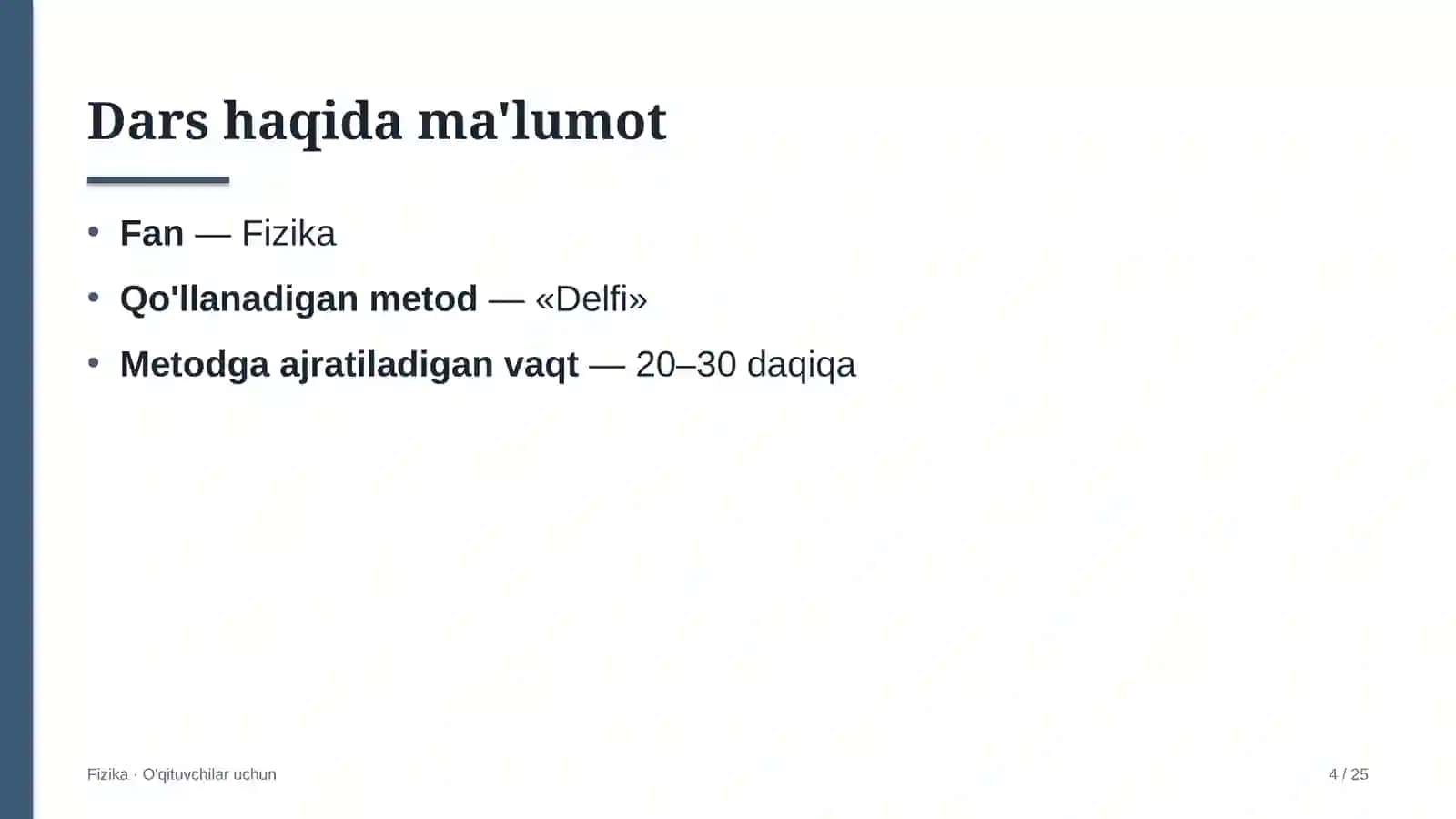 fizika darslarida delfi metodidan foydalanish 6309 4