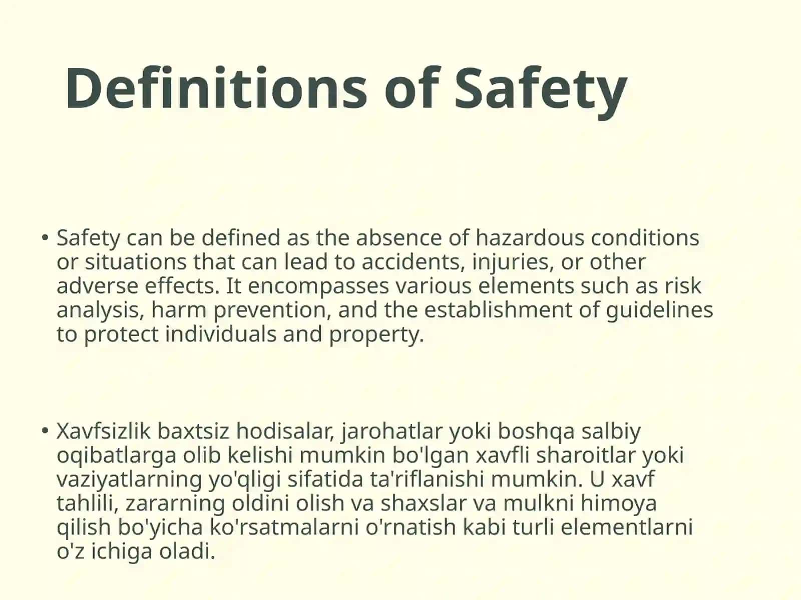 Safety and Effectiveness 4
