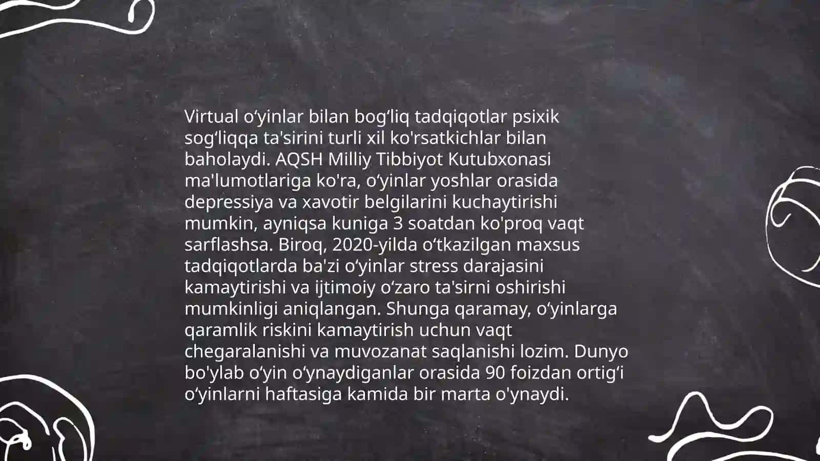 Virtual òyinlarning asorati 4
