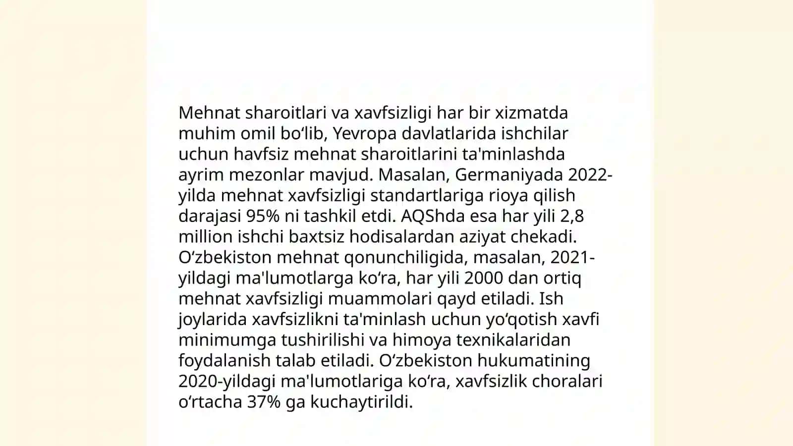 Ozodlikdan mahrum etishga hukm qilingan shaxslar mehnati 4