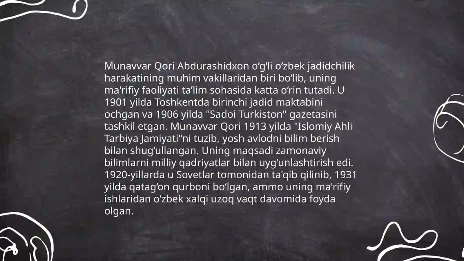 Jadid ma’rifatparvarlarining o‘lka ijtimoiy-ma’naviy hayotida tutgan o‘rni 4