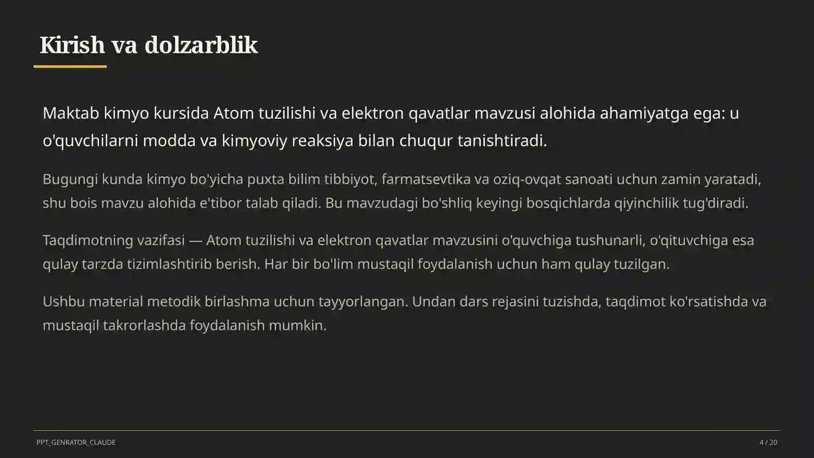 Atom tuzilishi va elektron qavatlar (8-sinf) 4